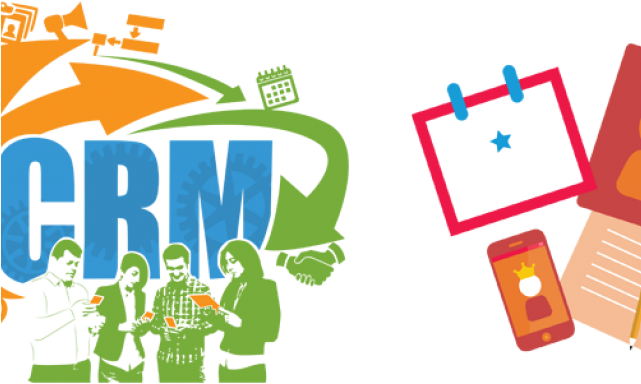 Customer Clipart Solution - Customer Relationship Management Png Transparent Png (640x480), Png Download