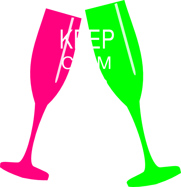 Transparent Background Clipart Champagne Glasses - Png Download (576x595), Png Download