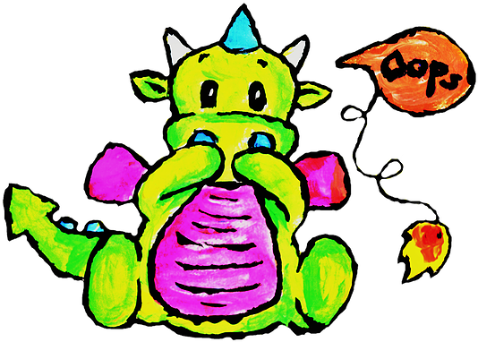 Meet Ragu The Dragon He Has A Habit Of Sneezing And - Cartoon Clipart (629x519), Png Download