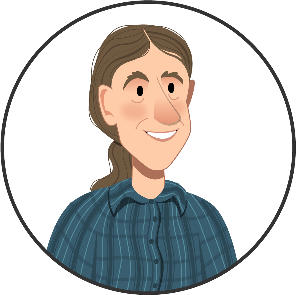 Created Portraits Of All The Employees At Athena Studios - Cartoon Clipart (1134x1080), Png Download