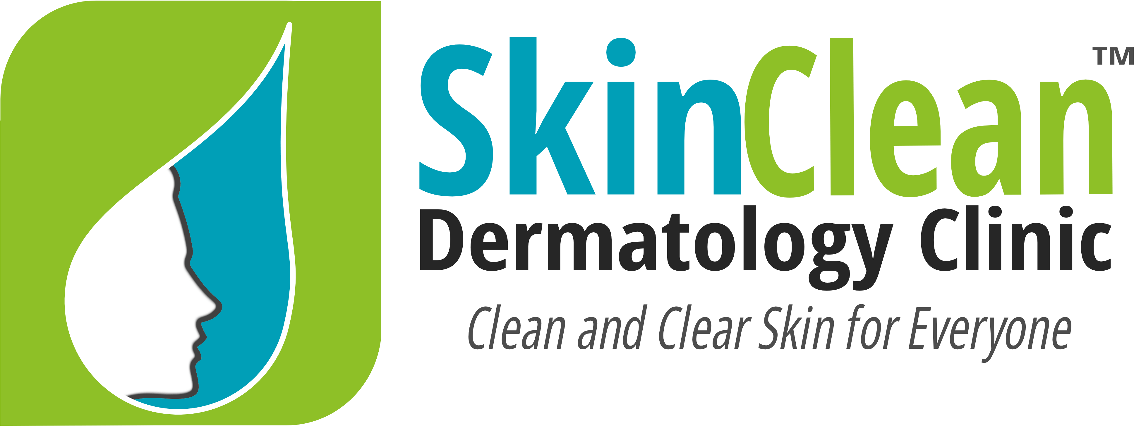 Skin Clean Dermatology Clinic • Reduce Fine Lines, - Graphic Design Clipart (3932x1491), Png Download