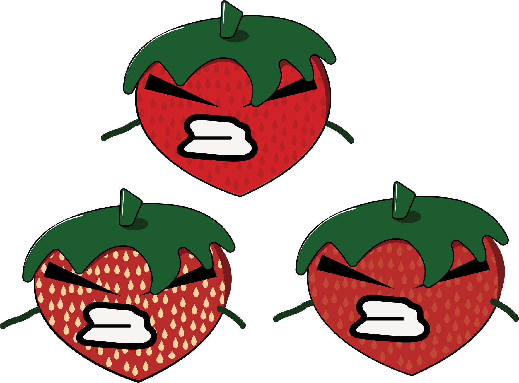 Berries Clipart (1772x1308), Png Download