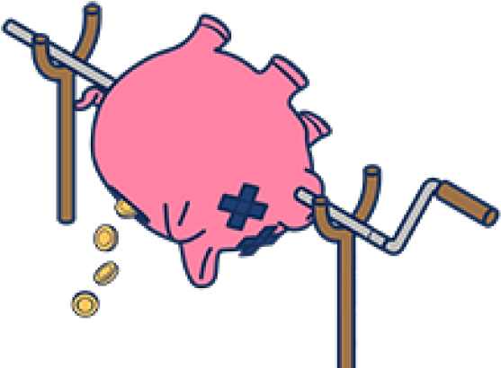 Make Money Clipart Money Management - Bad Money Management Clipart - Png Download (640x480), Png Download