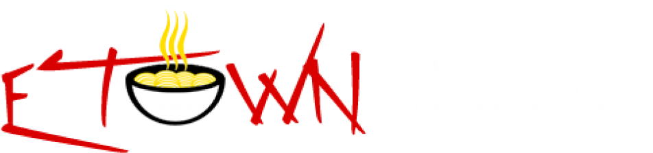 Etown Noodles Clipart (1053x300), Png Download