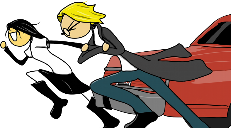 Now That I've Got That Part Done , I Move On To The - Cartoon Clipart (1000x443), Png Download