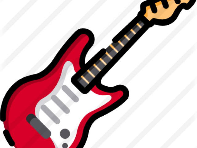 Guitar Clipart Note - Png Download (640x480), Png Download