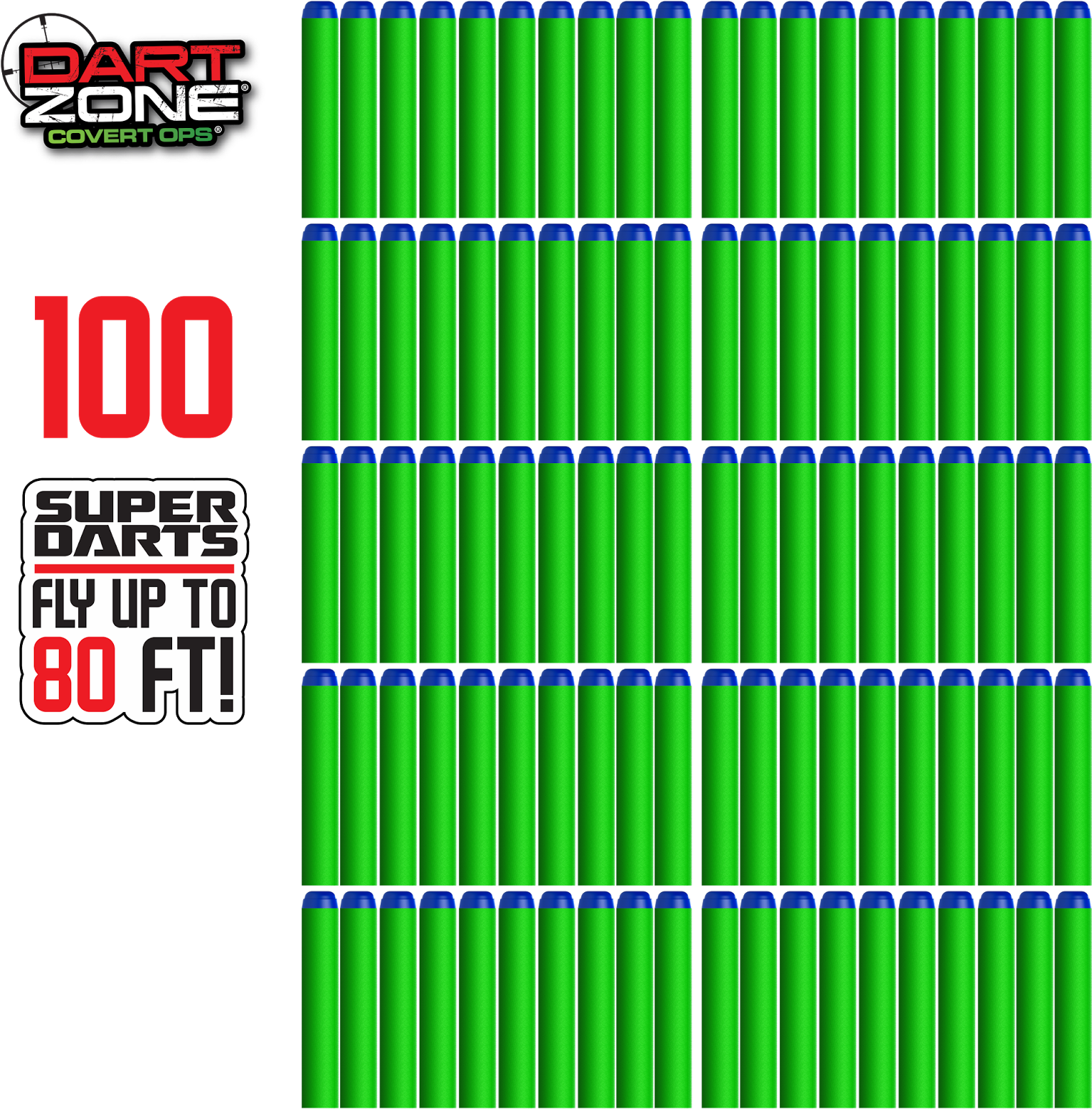 Dart Zone 2016 Products & Nerf Compatible Darts - Dart Zone Darts Clipart (1600x1600), Png Download