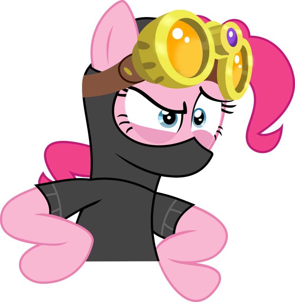 Artist Mrcbleck Bust - Pinkie Pie Spy Png Clipart (1000x1024), Png Download