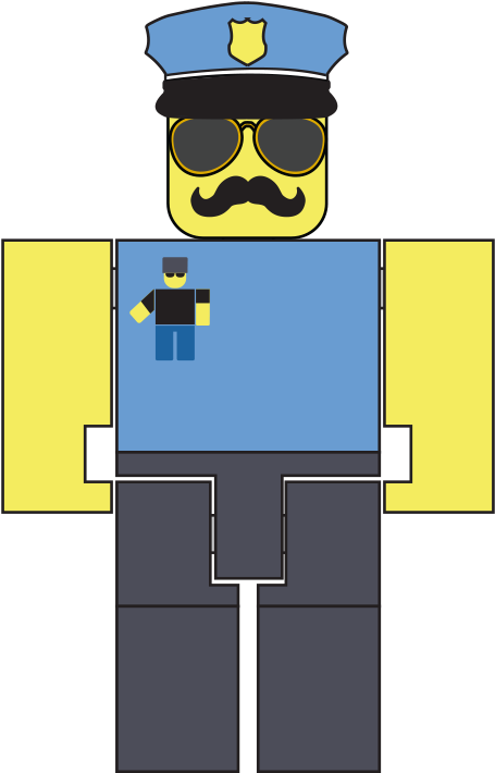 Cop Png - Cartoon Clipart (800x800), Png Download