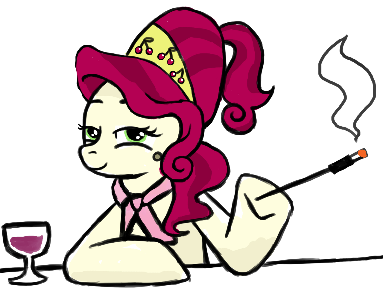 Alcohol, Artist Needed, Cherry Jubilee, Cigarette, Clipart (1280x965), Png Download