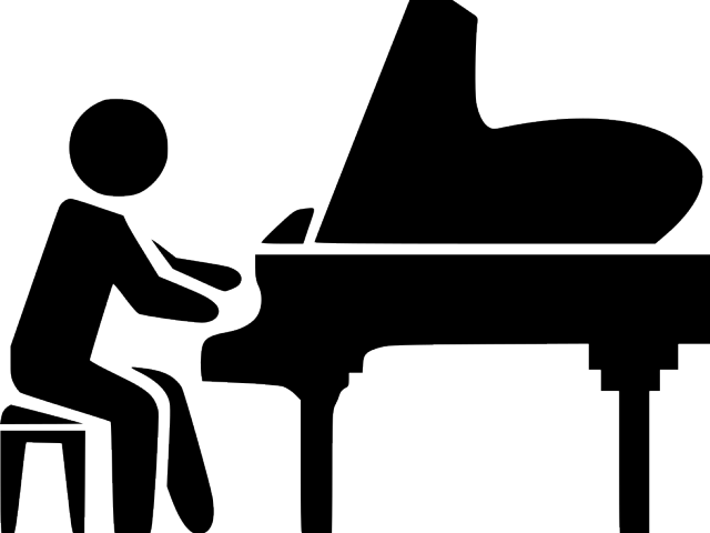 Piano Clipart Svg - Icon Piano - Png Download (640x480), Png Download