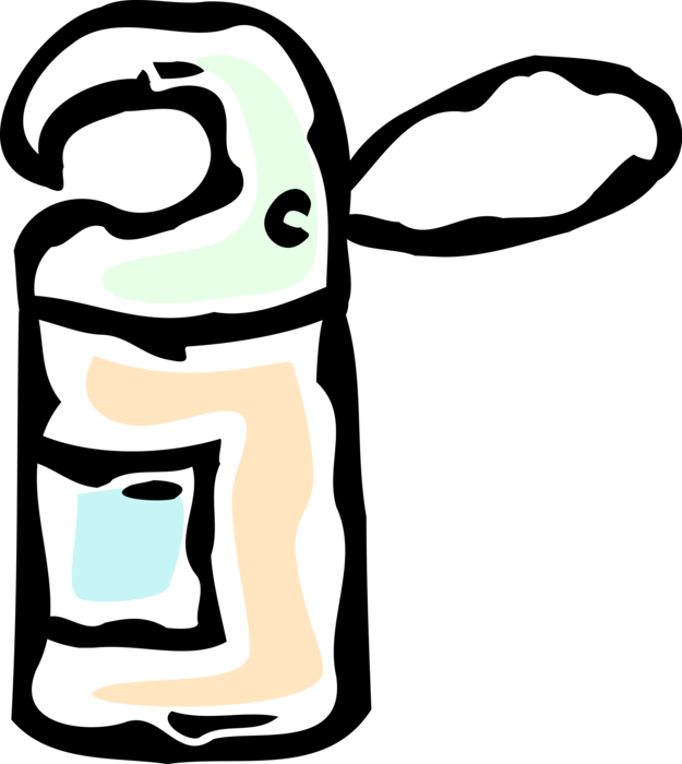 Vector Illustration Of Personal Grooming Hair Shampoo Clipart (625x700), Png Download