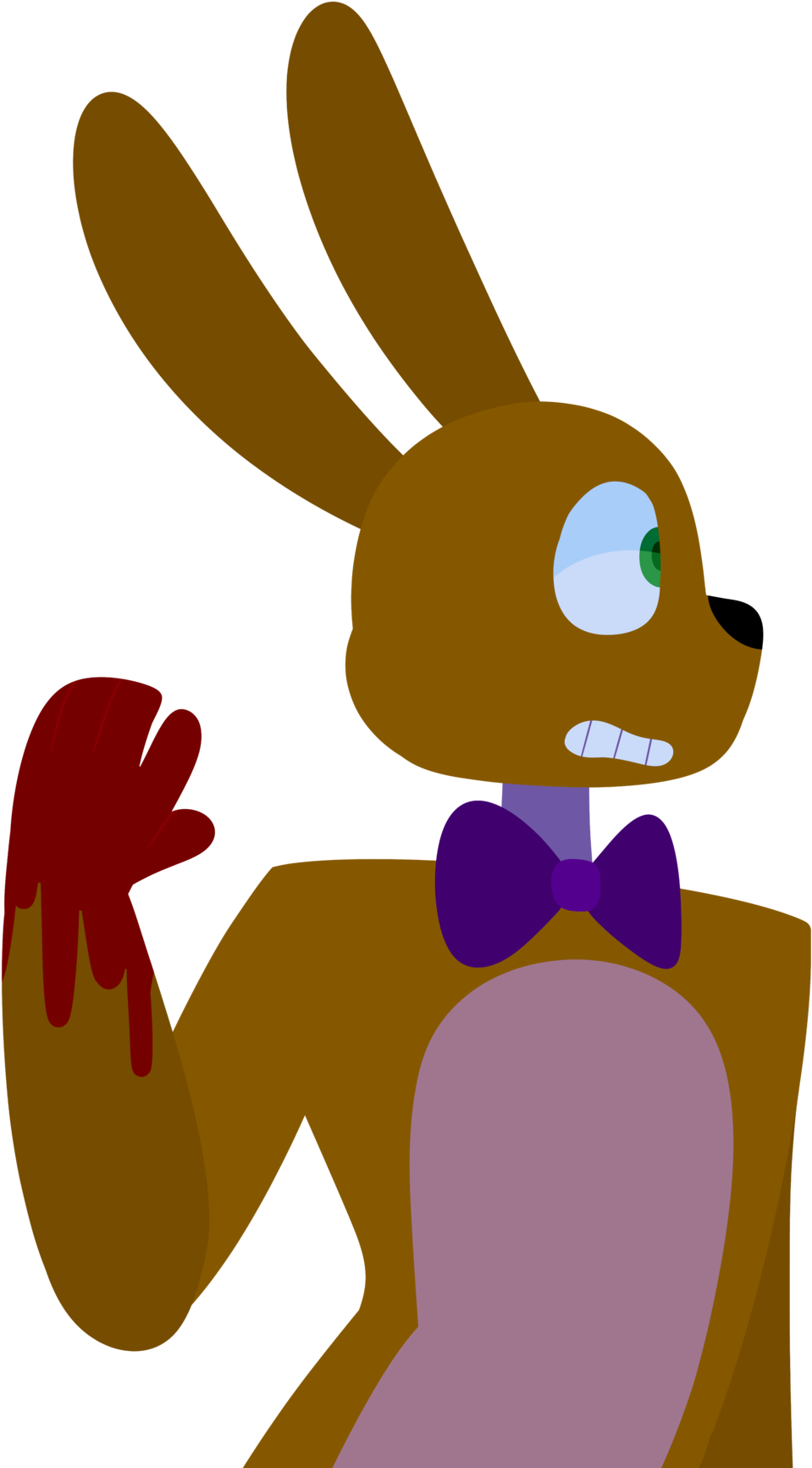 Welcome To Hell Save Them You Can't Springtrap's Sorrow - Cartoon Clipart (1280x1792), Png Download