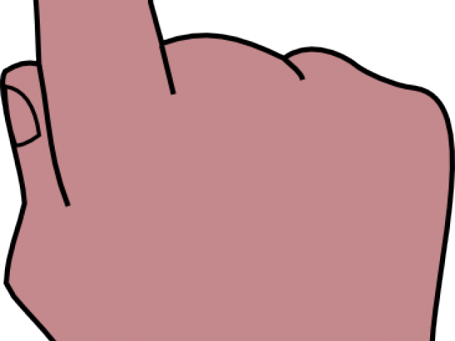 Fingers Clipart Pointy - Png Download (640x480), Png Download