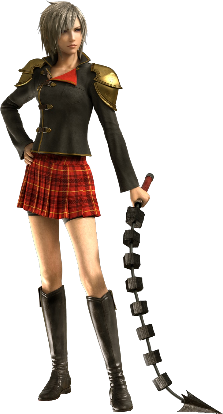 Seven Final Fantasy Xiii Type - Ff Type 0 Seven Weapon Clipart (745x1360), Png Download