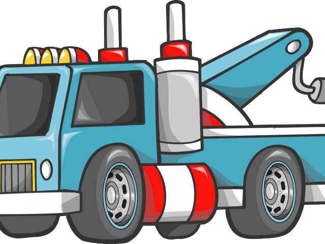 England Clipart Truck - Imagenes De Gruas Animadas - Png Download (640x480), Png Download