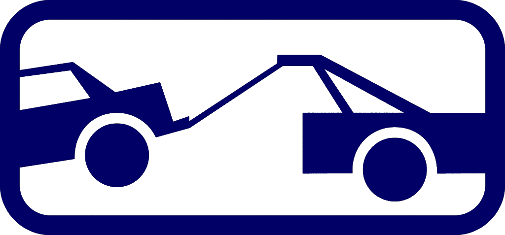 What Is Predatory Towing - Tow Away Zone Vector Clipart (1024x477), Png Download