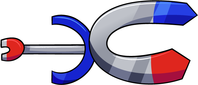 Magnet Png Clipart (768x404), Png Download