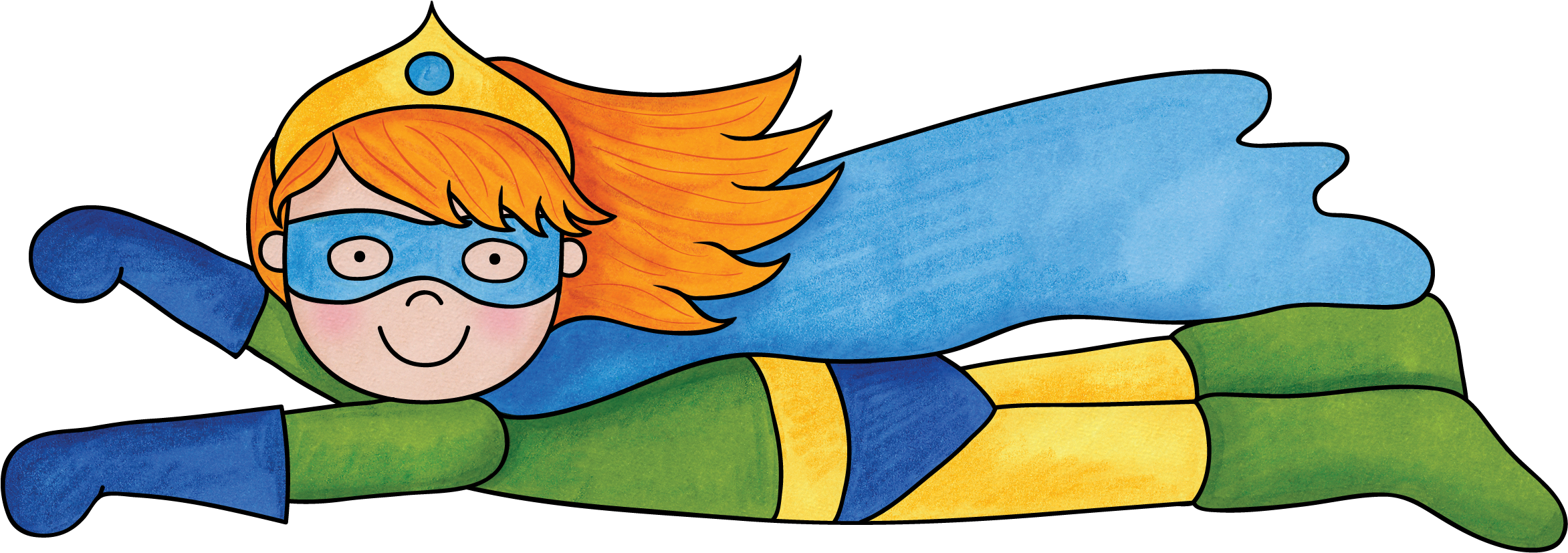 About Me - - Cartoon Clipart (2391x843), Png Download