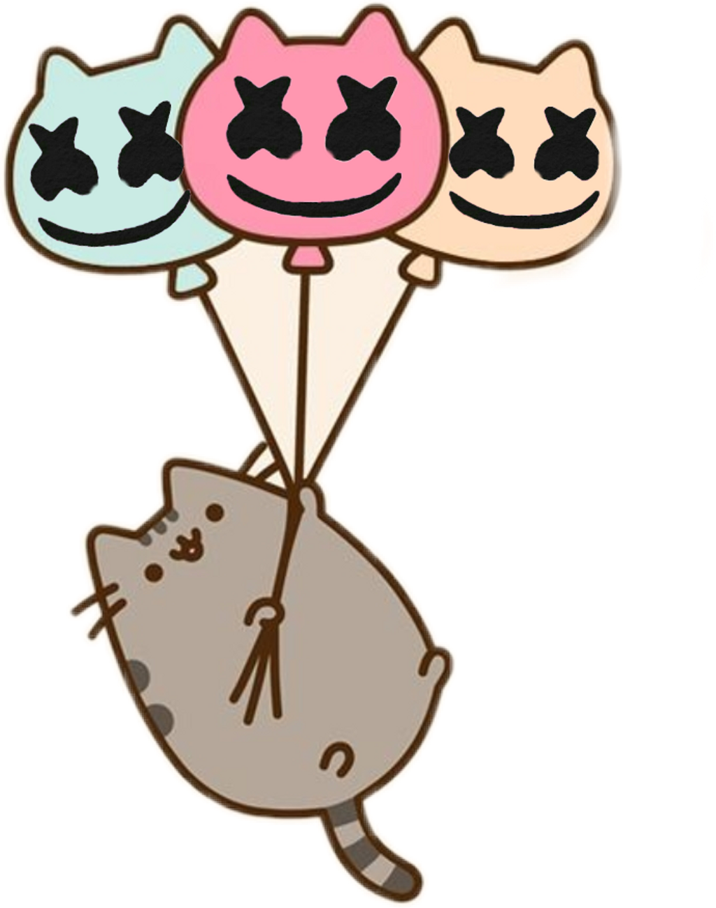 Marshmellow Sticker Clipart (1024x1299), Png Download