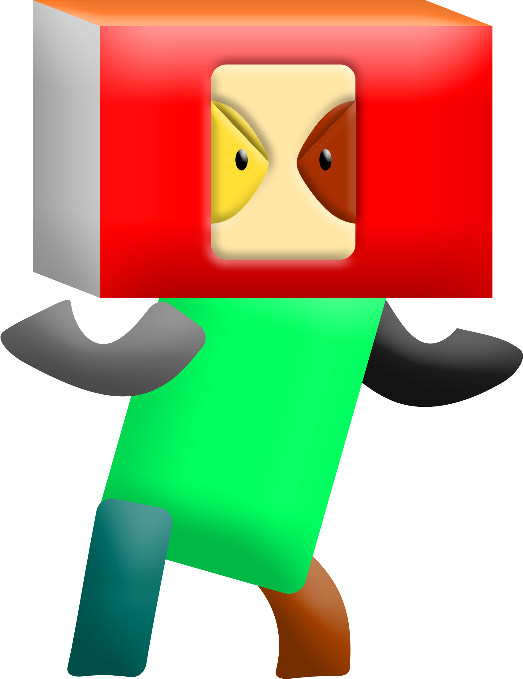 Sew'n, The Evil Hood'em Who Wishes To Rule The World Clipart (2000x2700), Png Download