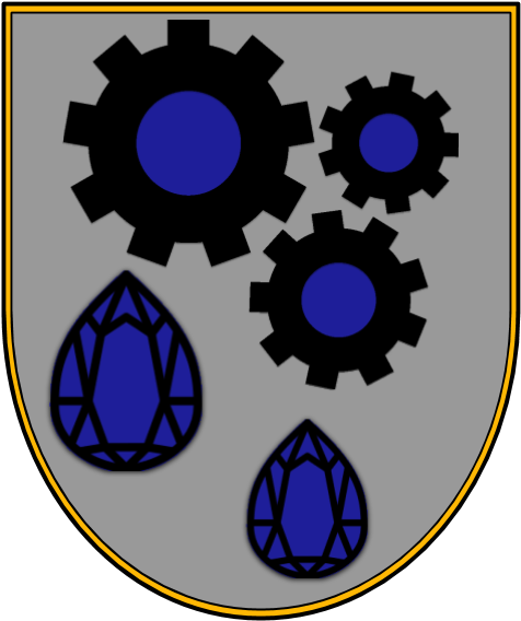 [greed] Helix Nova Emblem - Mechanical Gear Gear Logo Clipart (639x639), Png Download