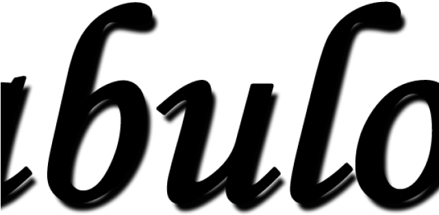 Fabulous Cliparts - Calligraphy - Png Download (640x480), Png Download