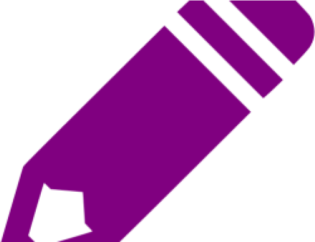 Black Pencil Icon Png Clipart (640x480), Png Download