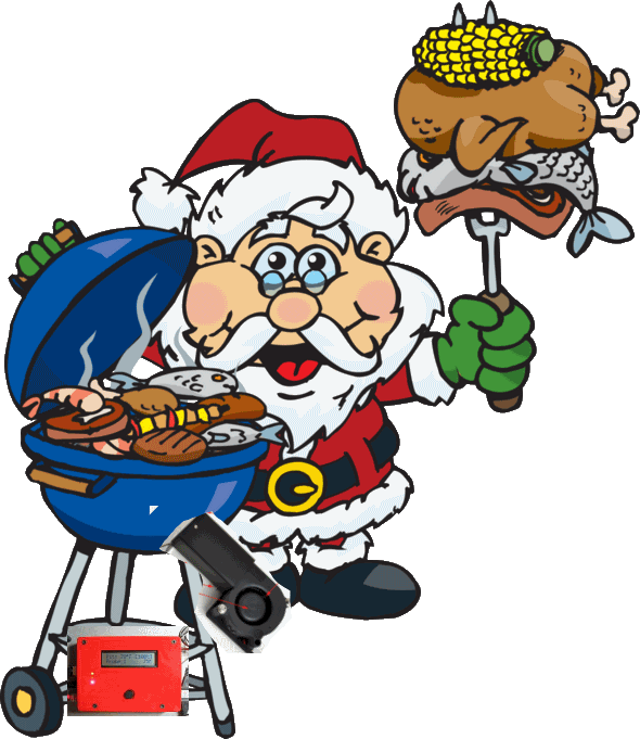 I Heard Santa Doesn't Use A Servo - Clip Art Australia Christmas - Png Download (590x681), Png Download