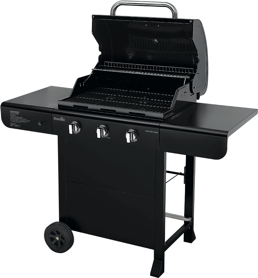 Advantage Series™ 3-burner Gas Grill - Char Broil Grill 3 Burner Clipart (1000x1000), Png Download