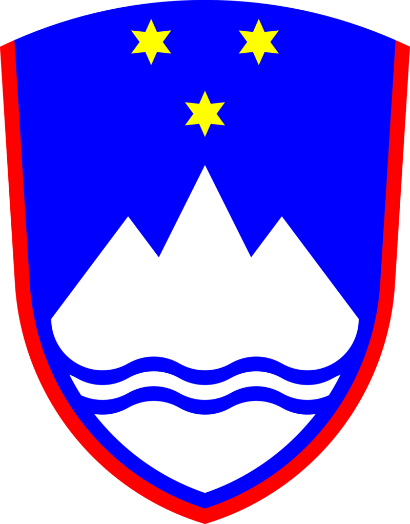 Detailed Explanation Of The Symbols Of The Coat Of - Escudo De La Bandera De Eslovenia Clipart (800x1022), Png Download
