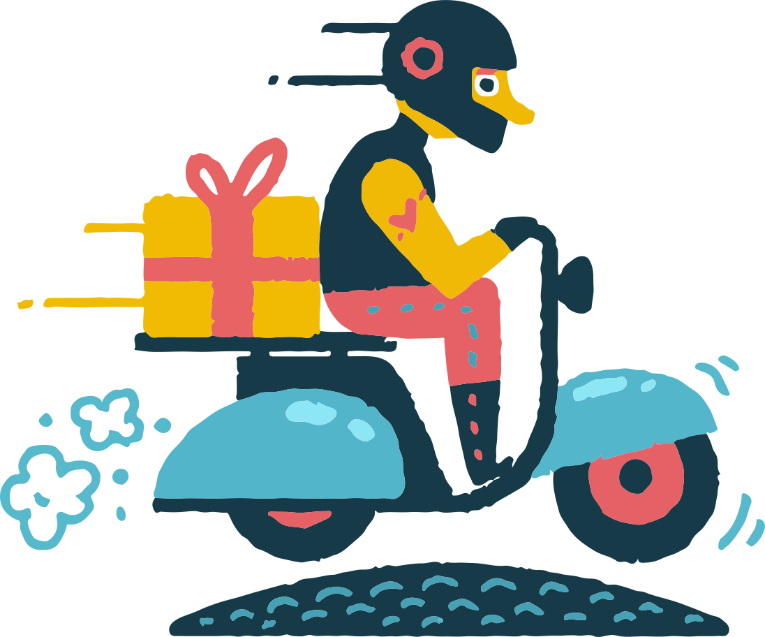 Delivery Clipart (1096x912), Png Download