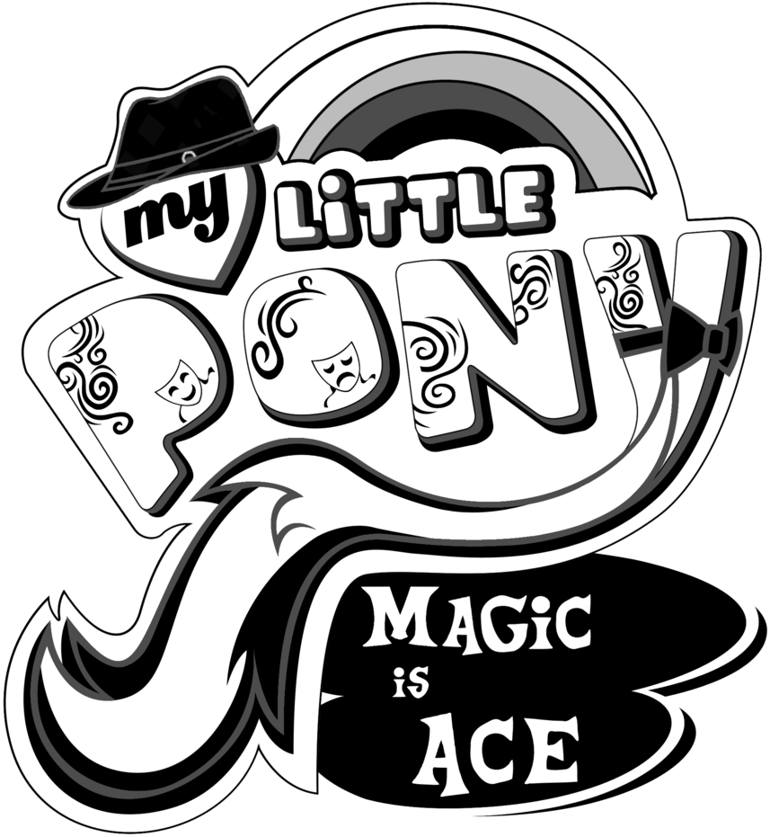 My Little Pony Logo - Logo Film My Little Pony Clipart (857x931), Png Download