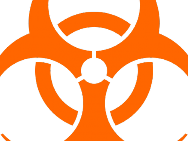 Biohazard Symbol Clipart Green - Iso Biohazard Symbol - Png Download (640x480), Png Download