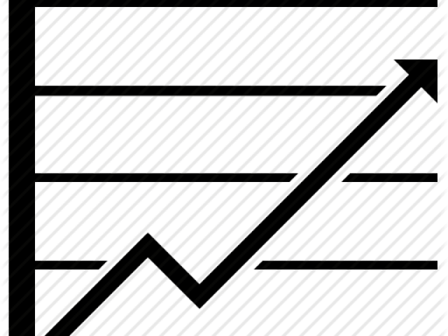 Stock Market Clipart Transparent - Monochrome - Png Download (640x480), Png Download