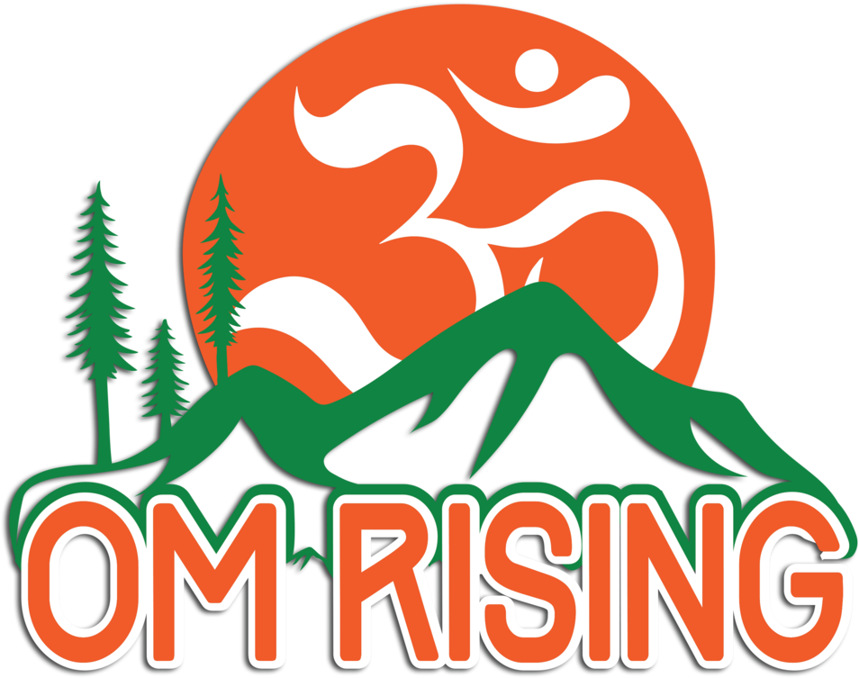 Om Rising Logo Wshadow Clipart (1000x784), Png Download