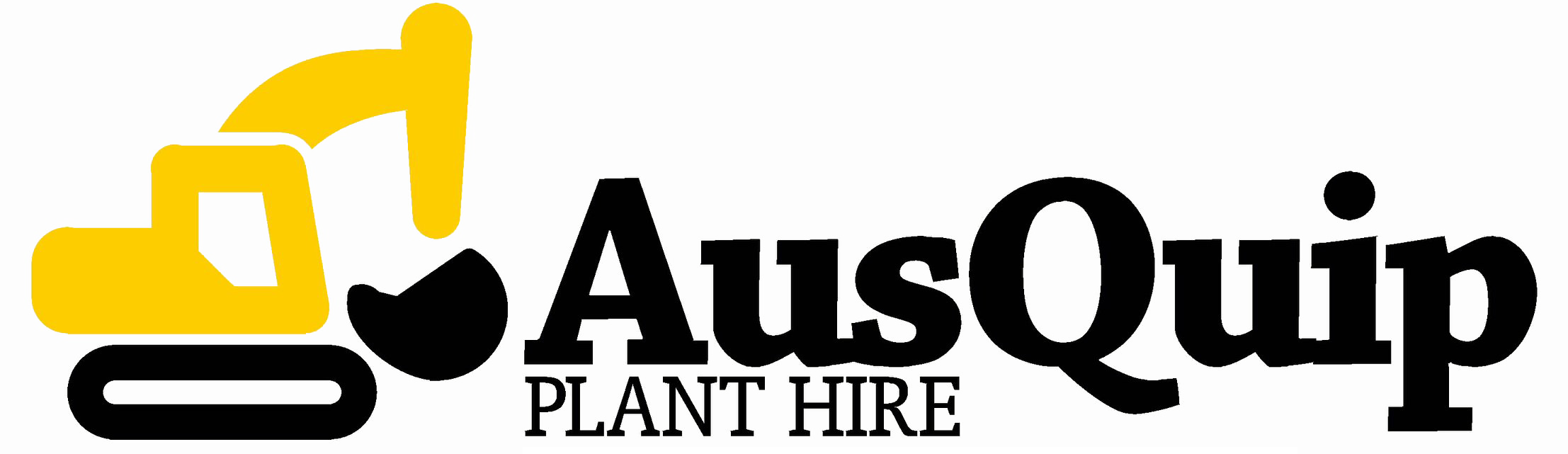 Excavator Hire - Campeche Quiero Estar Ahi Clipart (2214x641), Png Download