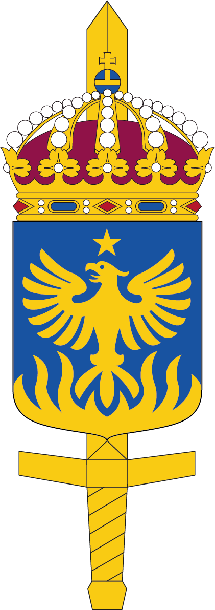 Defence Forces Survival School, Sweden - Swedish Coat Of Arms Clipart (421x1191), Png Download