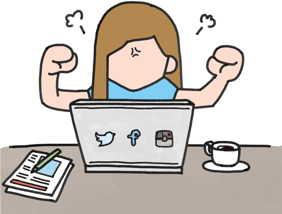 Depression Social Media Png Clipart (900x700), Png Download