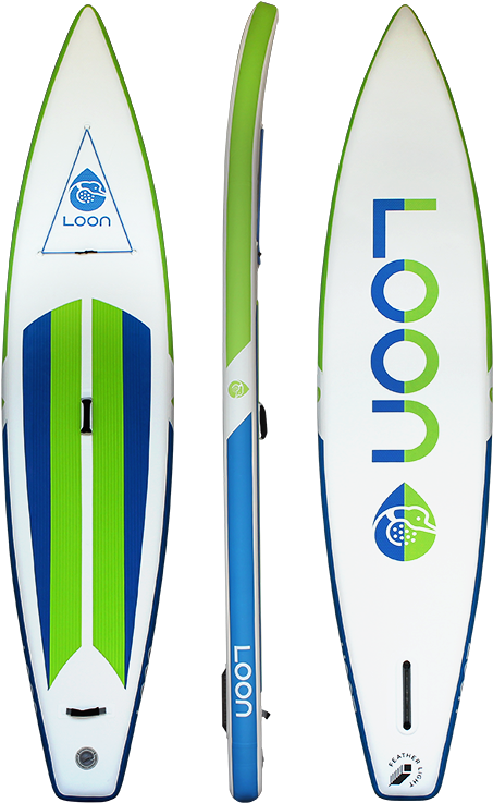 Feather Light Touring Board - Surfboard Clipart (500x800), Png Download