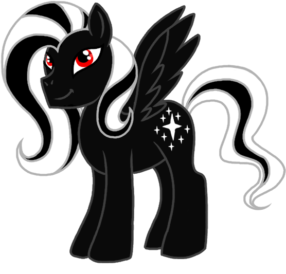 Mlp - Black Dust - Cartoon Clipart (590x558), Png Download