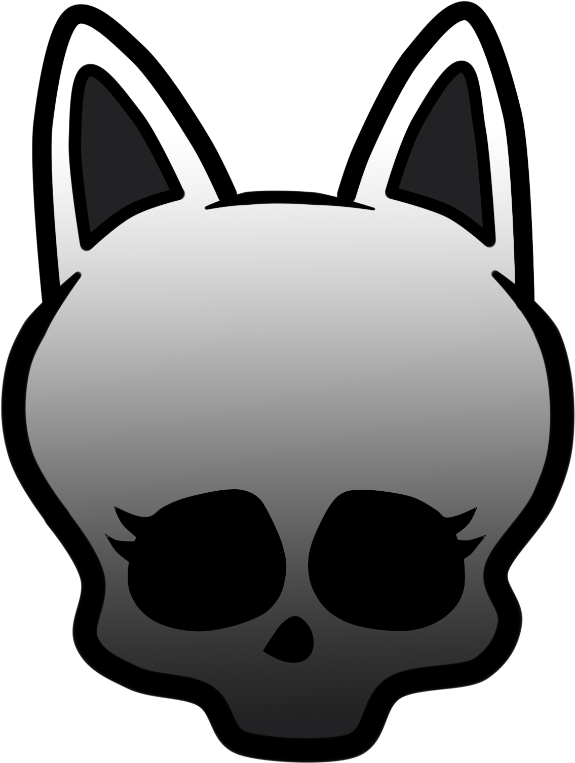 Silverskullette - Monster High Clipart (1200x1627), Png Download