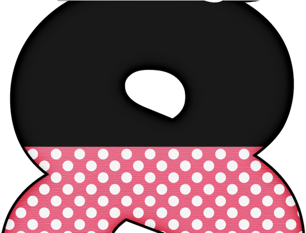 Minnie Mouse Clipart Alphabet - ตัวเลข น่า รัก ๆ - Png Download (640x480), Png Download