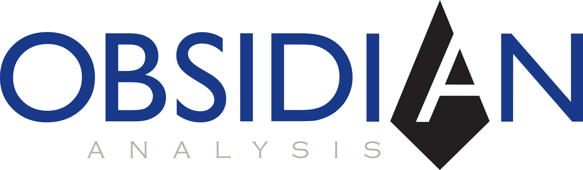 Ria Thomas Joins Obsidian Analysis As Principal And - Obsidian Analysis Logo Clipart (1876x549), Png Download