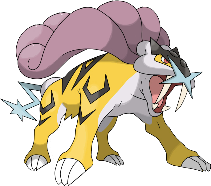 Raikou - Raikou Png Clipart (685x605), Png Download