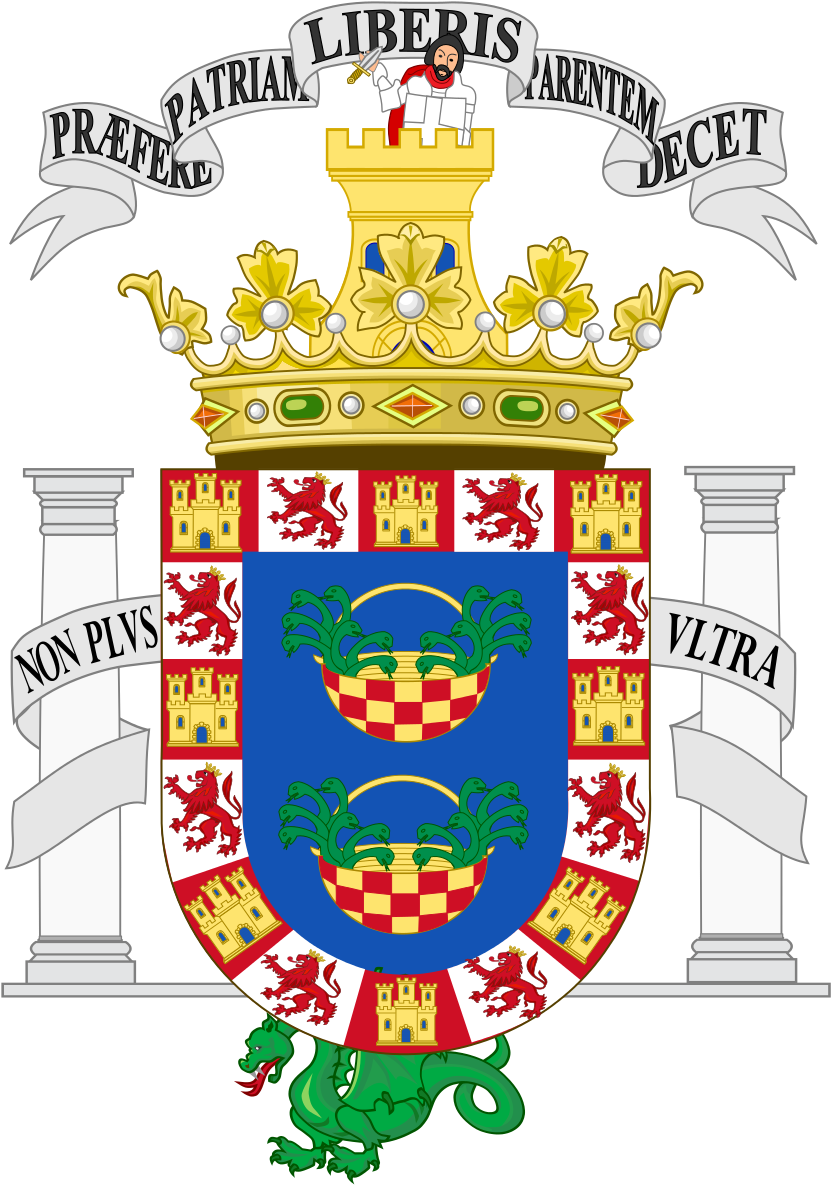 Coat Of Arms Of Melilla - Melilla Coat Of Arms Clipart (838x1198), Png Download