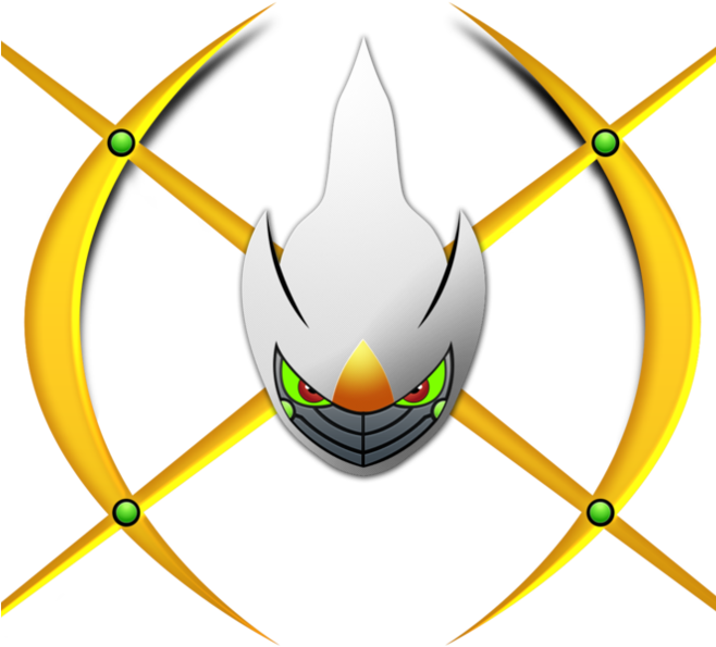 Arceus Face Clipart (657x690), Png Download