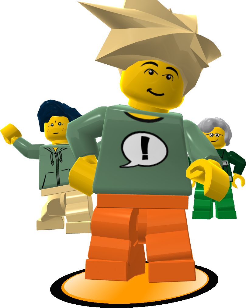 Lego People1 - Cartoon Clipart (809x1010), Png Download