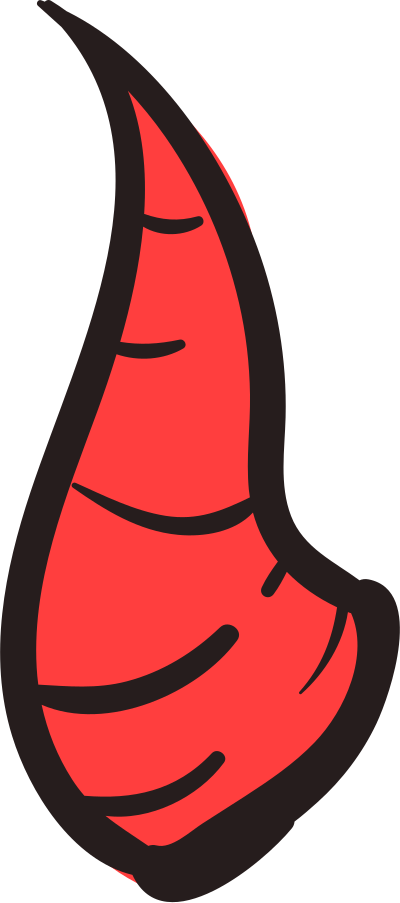 Illustration Evil Horn Clipart (400x903), Png Download