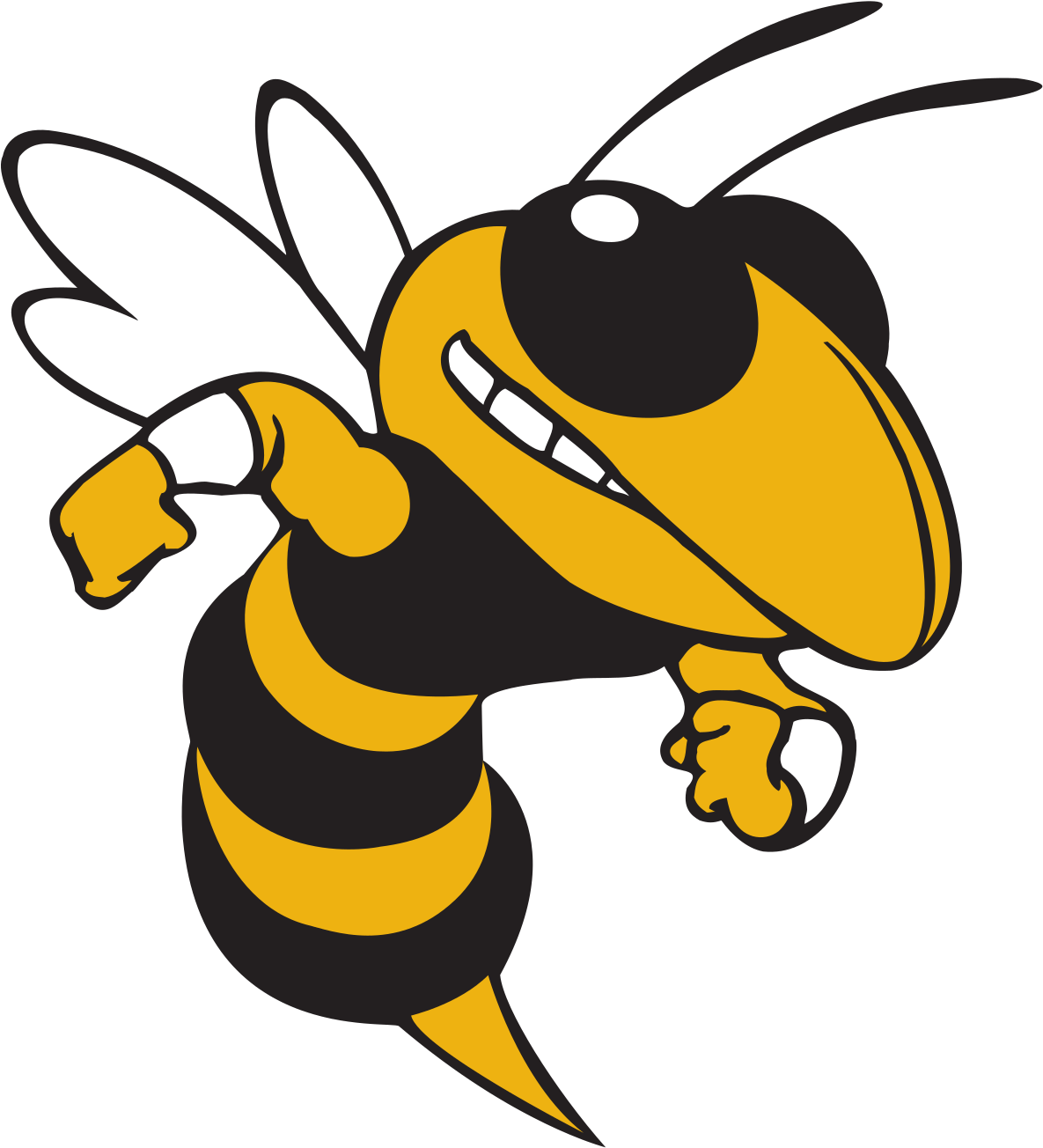 Clipart Of Buzz, Bee As And Bee An - Morristown Yellow Jackets - Png Download (1200x1325), Png Download